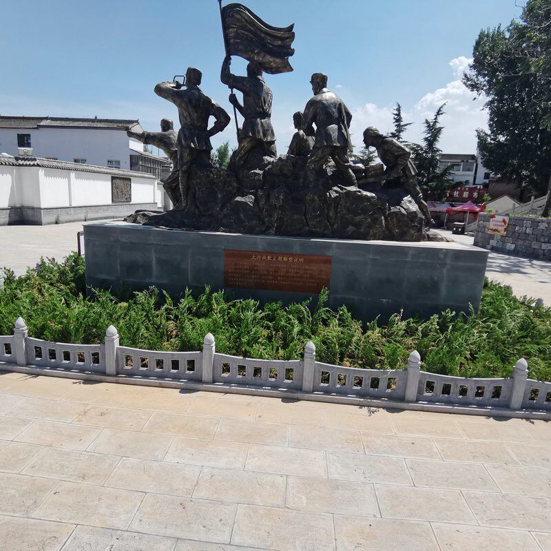 园林景观人物雕塑定制校园历史文化铸铜雕像公园铜雕人像户外摆件