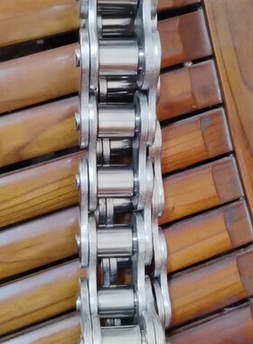 304不锈钢工业链条双排08A/10B/12B/16B/20B/24B/28B/32B/40B/48B