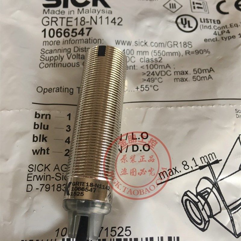 德国西克SICK光电开关GRTE18-N1142 GRTE18-P1142 GRTE18-N1162