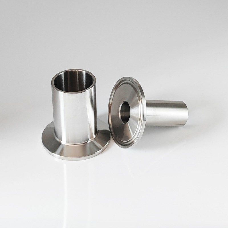 包邮加长快装接头50mm 焊接卡盘卫生级不锈钢304快开端头法兰盘