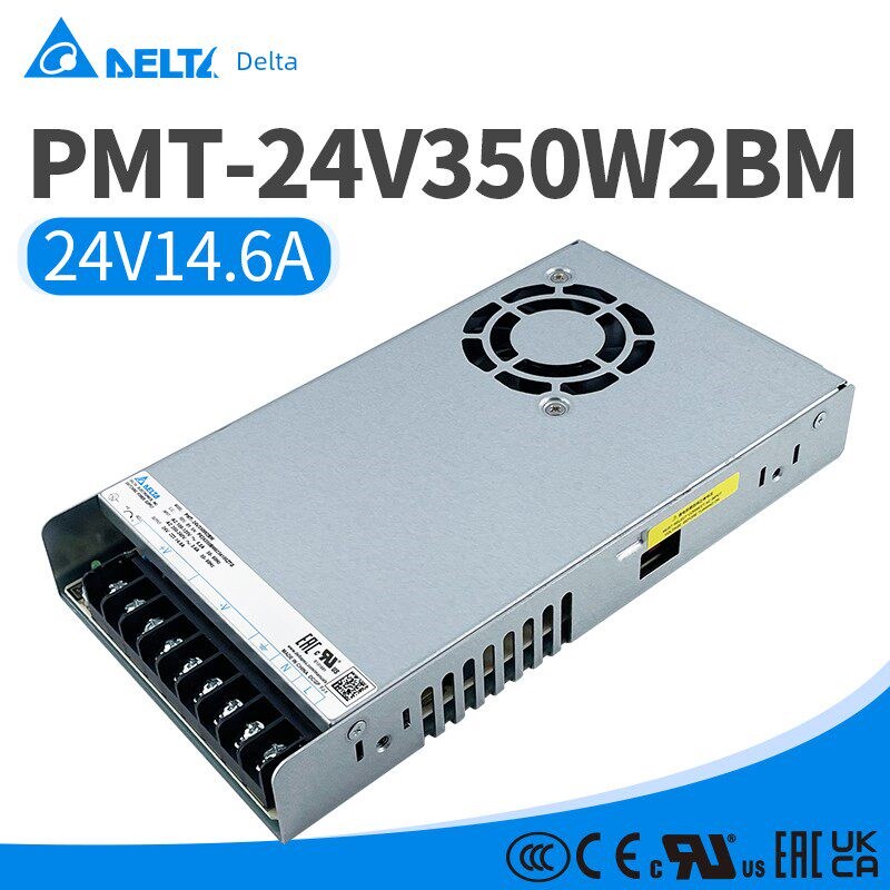 PMT-24V350W2BM台达开关电源24V14.6A原装正品350.4W工业平板电源