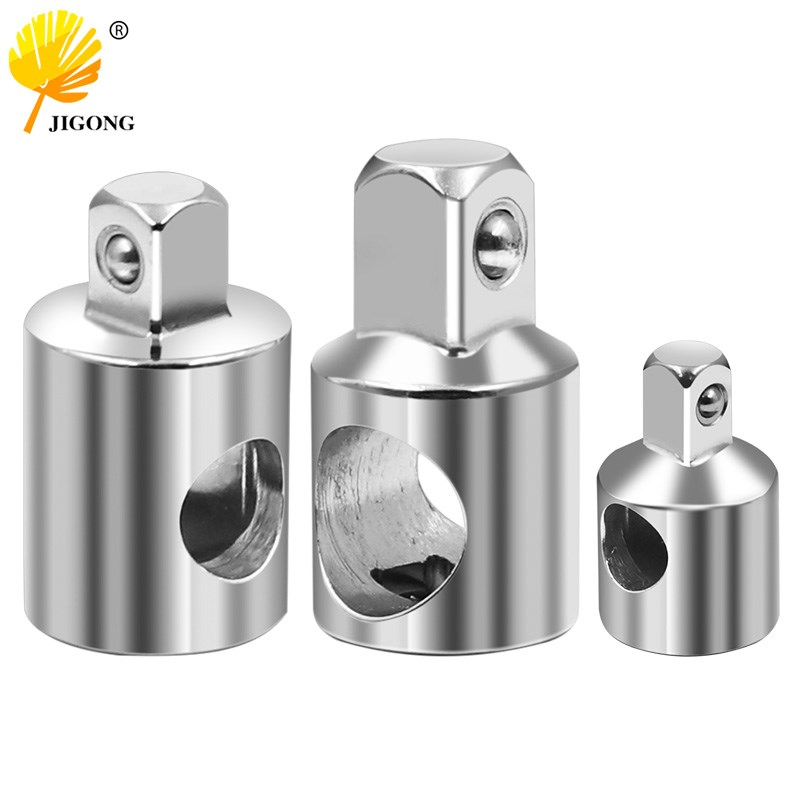 接杆三用套筒转接头 扳手方口小飞1/4转3/8中飞1/2大飞 接杆滑头