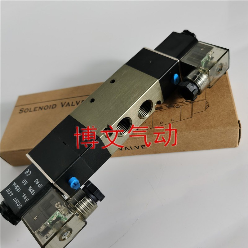 KSD换向阀4K330C-10三位五通中封式电磁阀