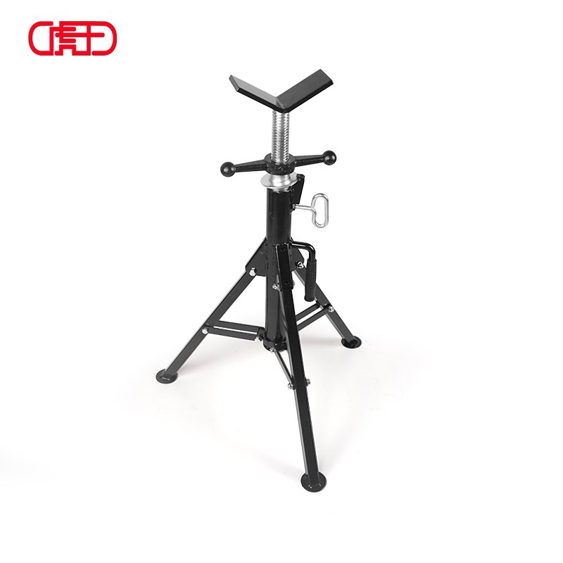 虎王牌12寸管子支架套丝机滚槽机切管机配件支撑固定托架1107S