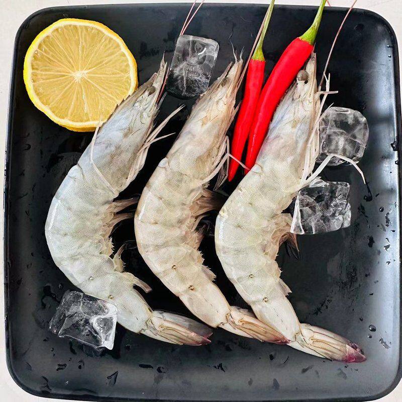 (直播)20-30规格 海洋大虾35-52只每盒3.5斤左右纯海虾盐冻顺丰