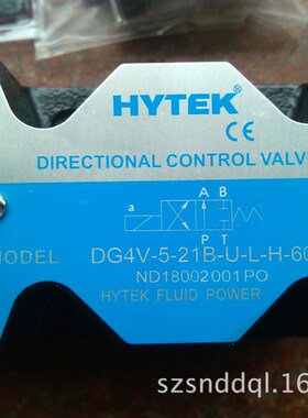 DG4V-5-21B-U-L-H-60H FW-BJ 电磁换向阀 HYTEK 11B 2AL 3B 52B 7