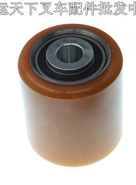杭州电动叉车轮聚氨酯承重80*90堆高车轮子ADMB155-31100杭叉配件