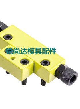 模具锁模扣黄色拉钩边锁 锁模器扣机DTP08A DTP08B系列机械开闭器