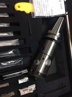 极细微精镗刀搪刀HBOR63 50 40 32 加工中心精镗头/超高精度0.002