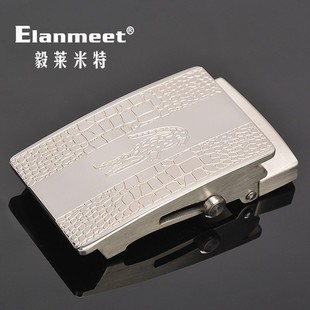 304不锈钢滚轴皮带扣头男无牙无孔自动扣滚珠裤 腰带扣头3.8