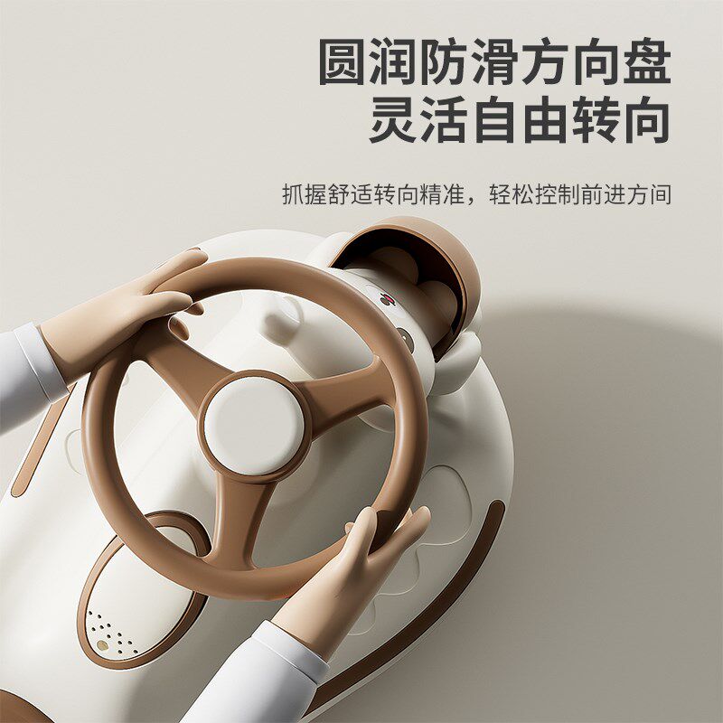 婴儿童扭扭车1一3一6岁防侧翻大D人手推可坐宝宝小孩溜溜车摇摆车