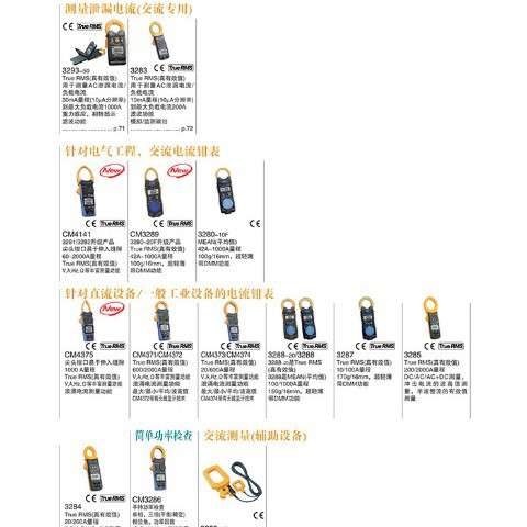HIOKI日置AC/DC钳形表CM4371便携式高精度智能迷你手持数字万用表