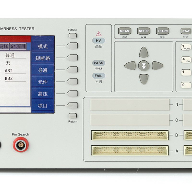 同惠TH8602BC/TH8603线材综合测试仪 线束导通断短路测试安规绝缘