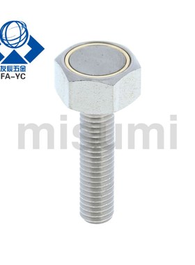 外螺纹型带座磁铁 BML06/11/21-M4/M5/M6/M8-L10/L15/L20