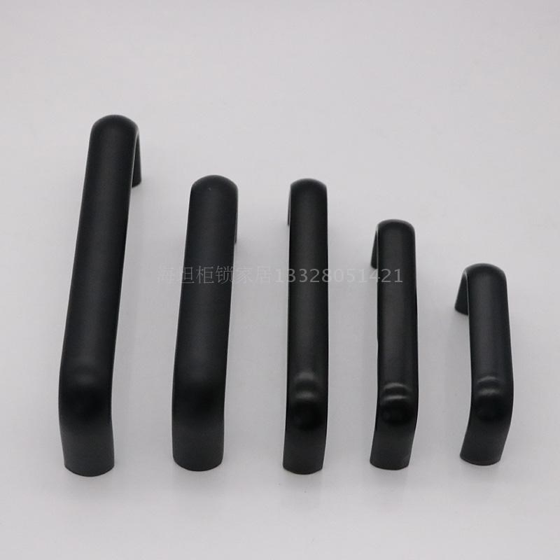 面板椭圆形铝合金拉手LS516机箱 机柜 电柜  把手