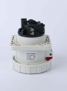 卫普Typ5924工业插头隐藏直插座63A5芯IP67卫普真正防水