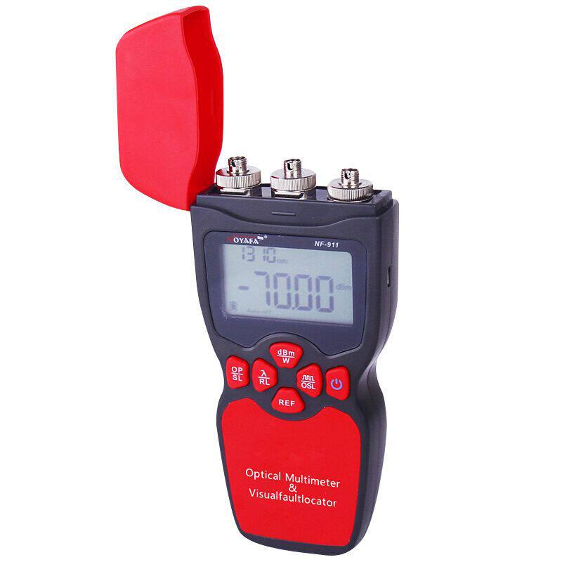 精明鼠901光纤测试仪光功率计907红光笔稳定光源一体机NF-911 909
