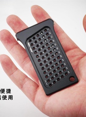 木工洞洞尺画线尺划线规划规铝合金材质MiniR迷你画线器