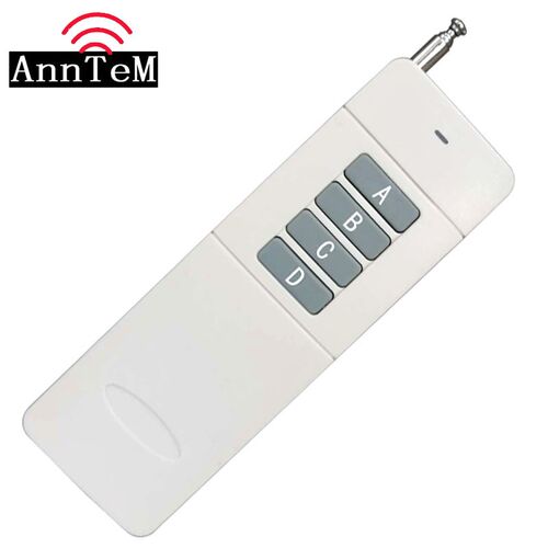 ABCD无线遥控器315Mhz433M大功率4键遥控器发射焊码SC2262固定码