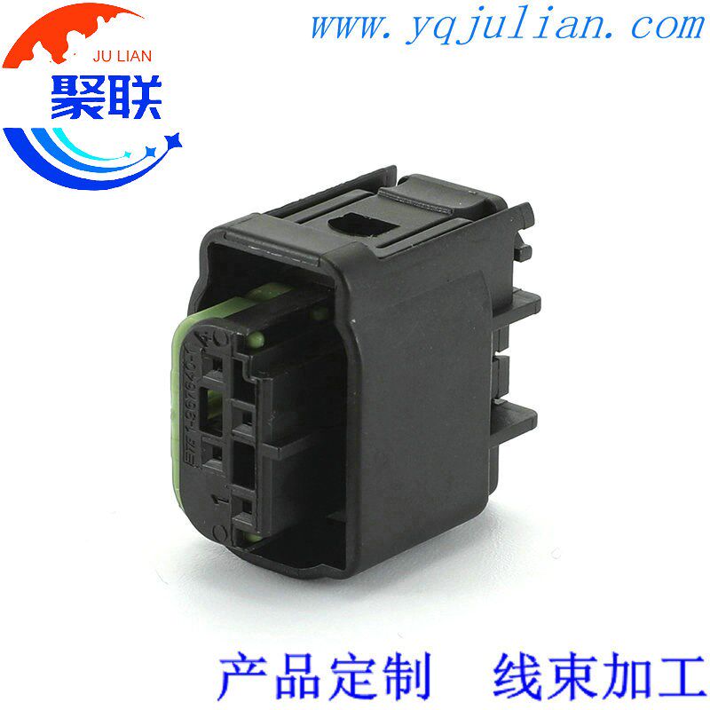 1-967640-1 适用大众奥迪宝马奔驰丰田雷达胎压监测插头 4孔改装