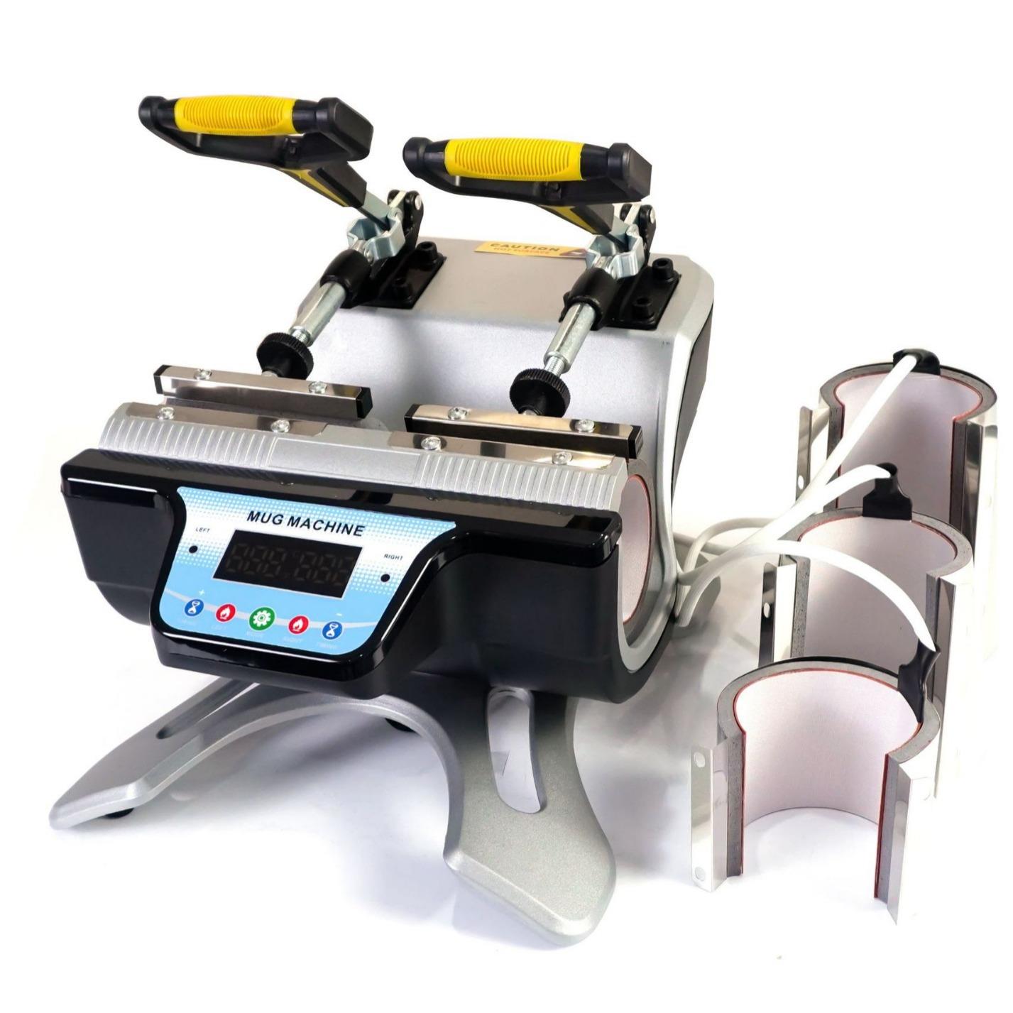 5和1多功能烤杯机大小锥形马克杯烫杯机杯子烫印机广告杯热转印机