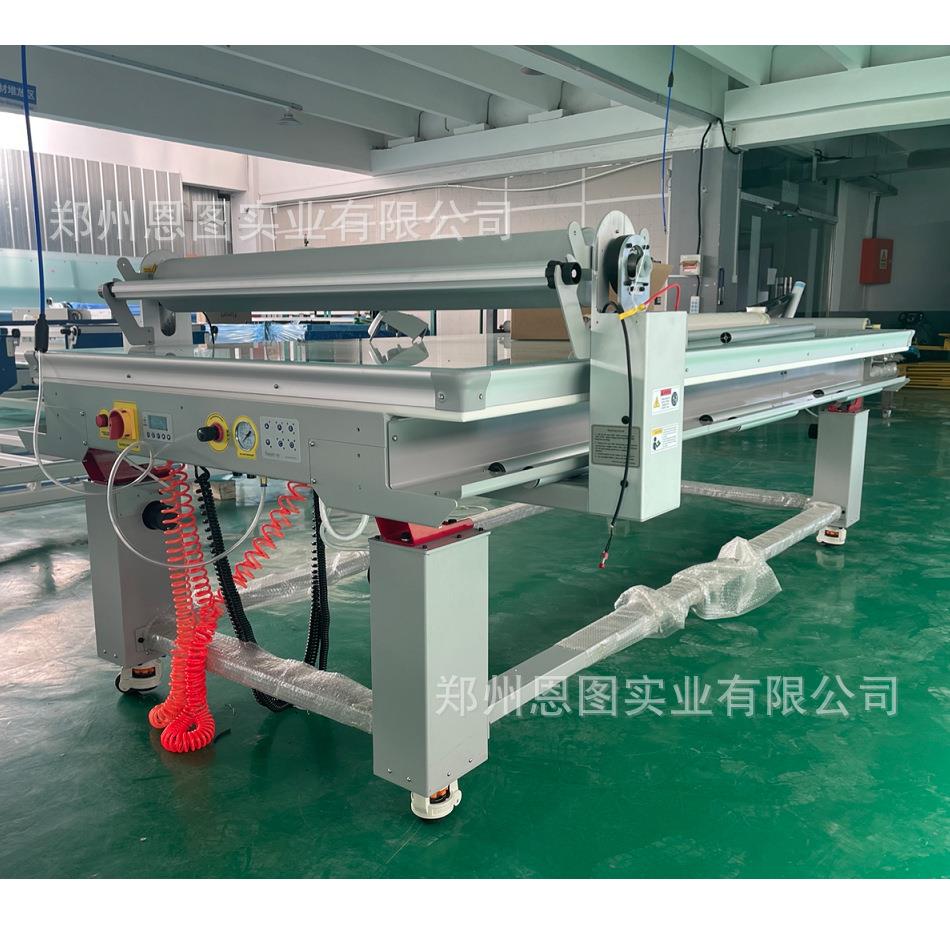5*10ft气动电动带加热LED灯KT板平板覆膜机flatbedliminator