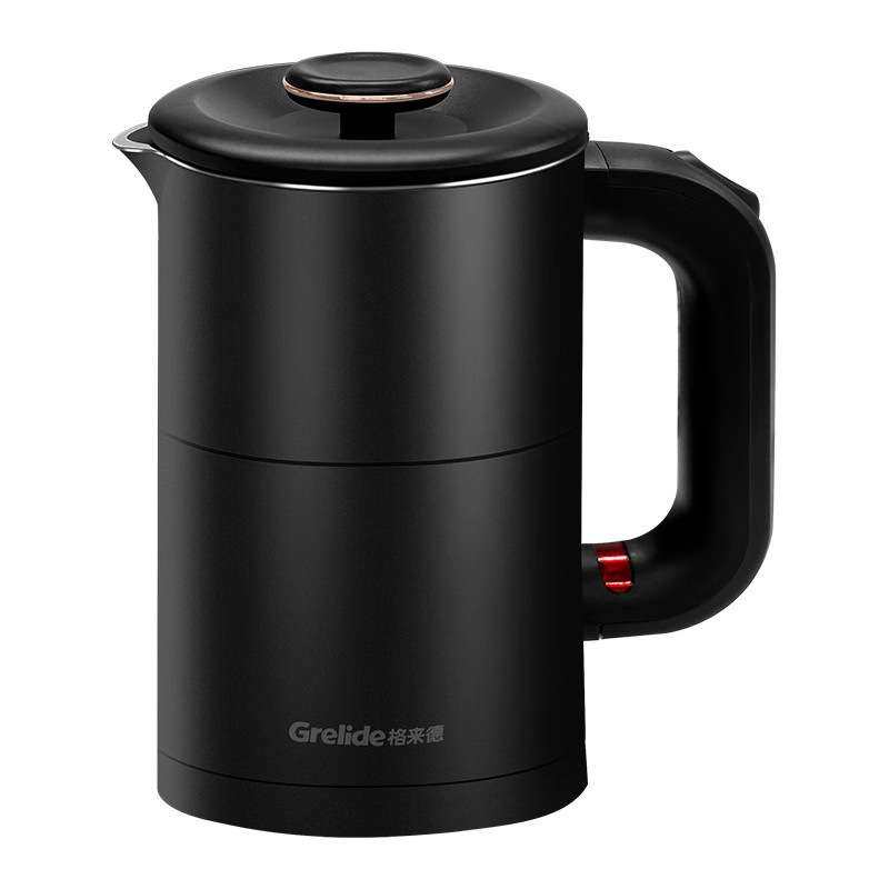 格来德 D1006A电水壶热水壶学生宿舍用烧水壶500W小功率烧水壶0.6