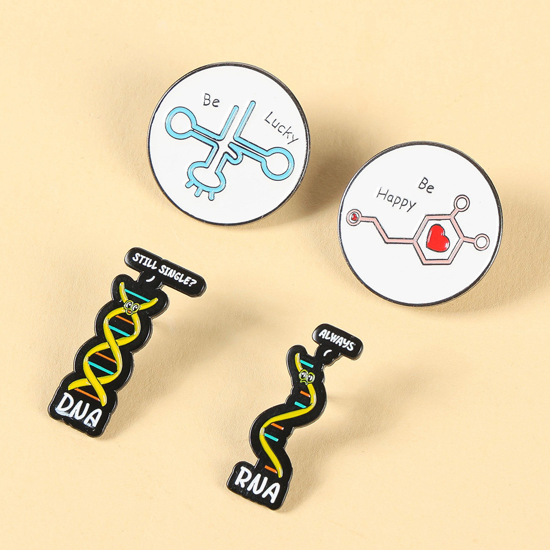 【丰晖科研周边】科研胸针转运、快乐、DNA、RNA