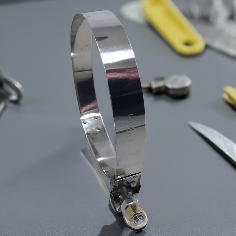 不锈钢强力喉箍304卡箍抱箍管箍夹管卡箍加强喉箍100/109/115/123