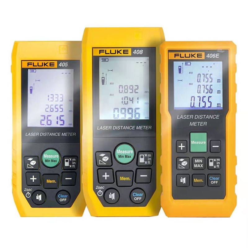福禄克405/408/410/404E/406E/417激光测距仪50米100M红外量房仪