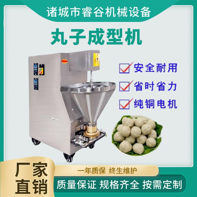 小型新款肉丸子成型机神器商用全自动猪牛鱼肉狮子头素丸子制作器