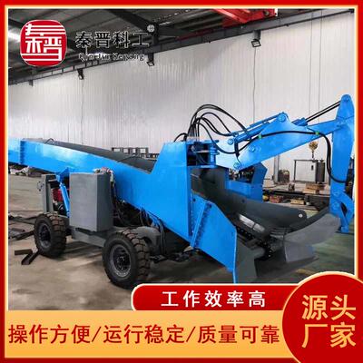 煤矿用ZWY50型柴油防爆扒矿机 平巷皮带出渣设备 履带扒渣清渣机