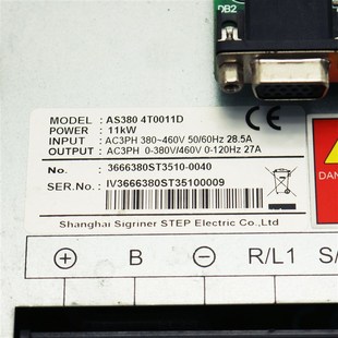 5.5KW主板AS.T029 11KW7.5KW 新时达AS.380D一体机变频器 4T0011D