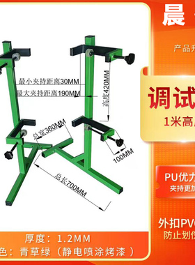 新品门窗简易108平开窗调试断桥铝门窗固定调试架