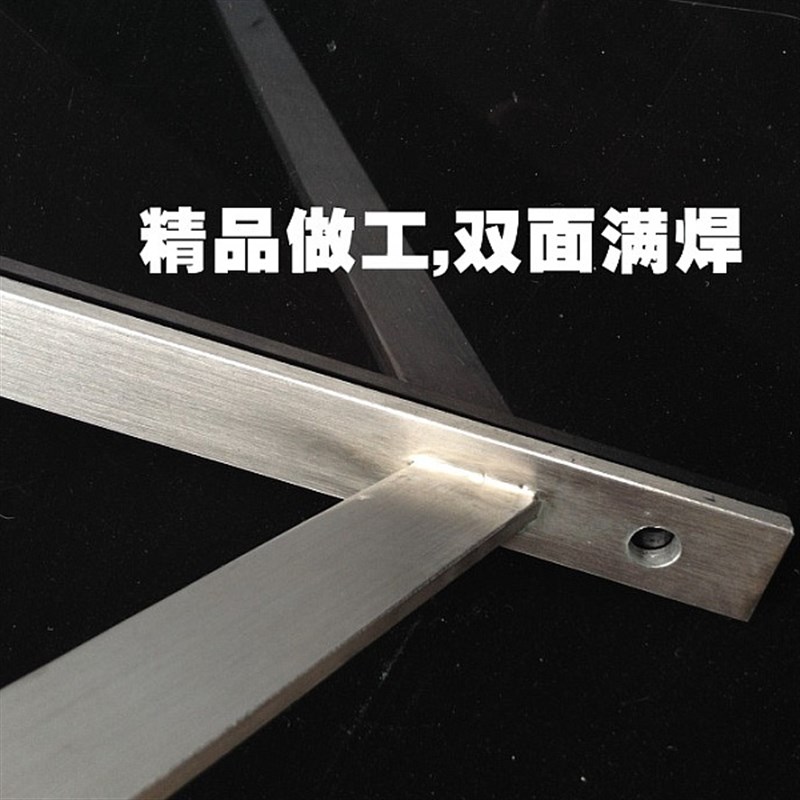 阳台外墙c单根晒衣杆 固定式三脚架 不锈钢支架 竹竿支撑晾被架子
