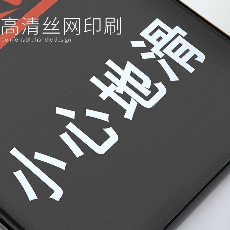不锈钢a字牌禁止停o车警示牌工厂定制标识牌商场专用车位提示牌