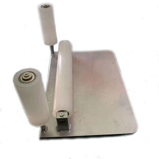 铝型材卸货小滑轮上下车搬运架 滚筒拖动架N小卸料架 可升降卸料