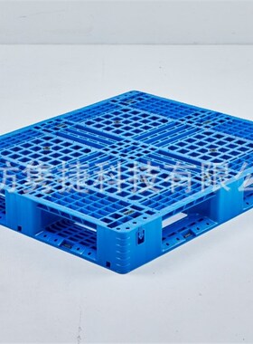 1111川字叉车卡板塑料拍子加厚网格地台超市地托板车Y间放货塑胶