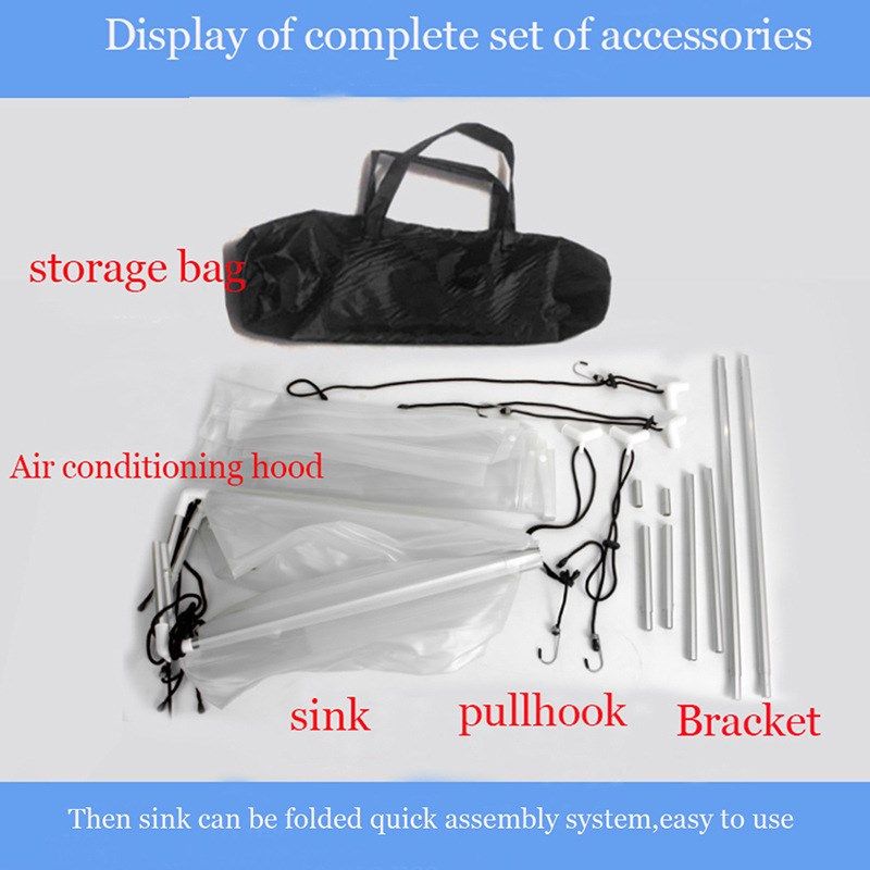 空调清洗罩天花机清n洗罩防水防污墙壁冷气机风管机外机清洗接水