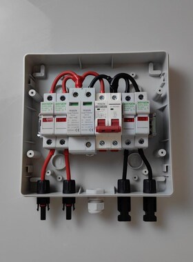 防水光伏直流防雷汇流箱1进2进3进4E进6进8进1出2出4出直流配电箱