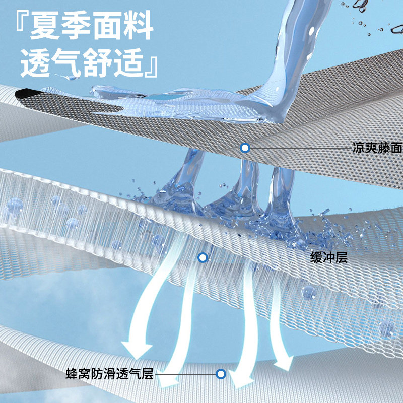 夏季躺椅懒人椅子凉席坐垫夏天凉爽办公室午睡P午休折叠摇摇椅垫