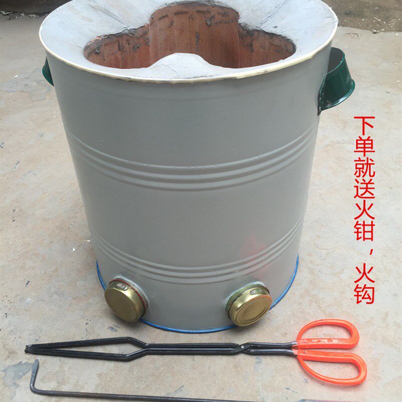 三芯蜂窝煤球炉商用节能老式三眼连孔煤灶煎饼蒸煮炖大号烧火炉子
