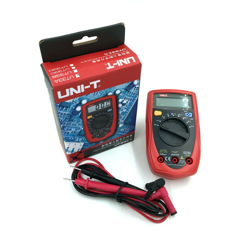 原装正品 UNI-T 优利德 UT33A 新型掌上数字显示万用表
