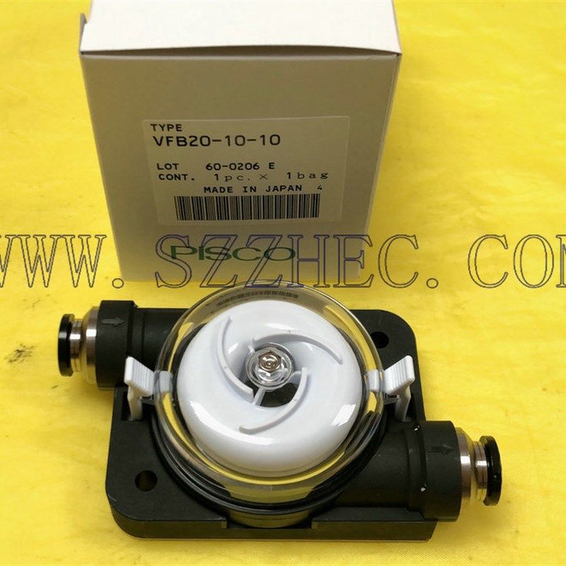 VFB20-10-10 日本PISCO真空过滤器  全新 原装  正品  现货  供应
