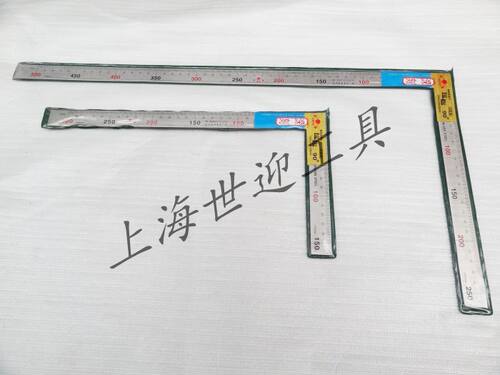 不锈钢拐尺直角木工钢构角尺L型角度尺曲尺300500度热销90度拐尺