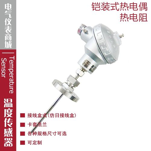 WRNK-421 WRNK-431 WRNK-521 WRNK-531铠装式热电偶K型温度传感器