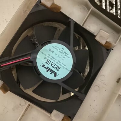 NIDEC全新D09T-12CS3 12V0.09A9225静音冰箱散热风扇冷藏冷冻风机