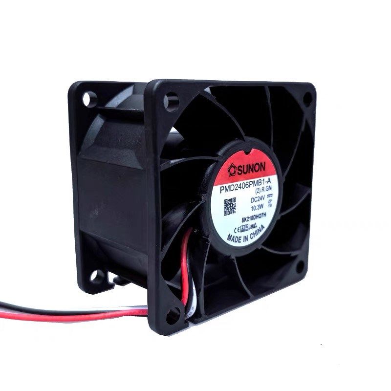 全新SUNON建准 PMD2406PMB1-A(2).GN风机 6038 24V变频器散热风扇