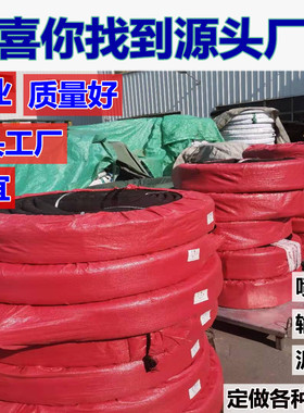 黑色橡胶管泥浆管高压耐磨打桩机排水夹布2.5 3 4 5 6 8 10 12寸