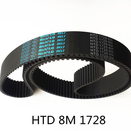 同步带HTD 8M1728STS RPP YU216双面齿形传动DA DB加海绵彩橡胶